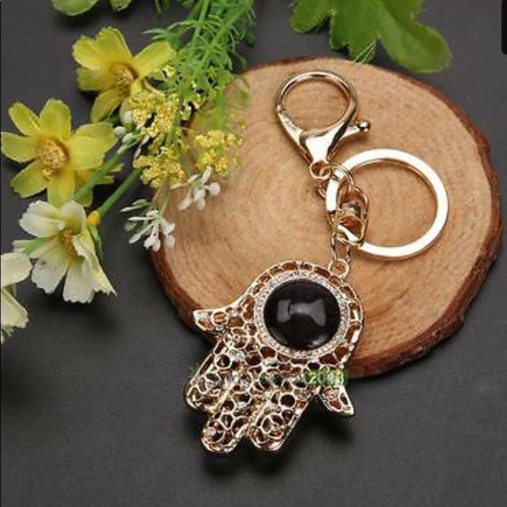 Crystal Rhinestone handbag Keyring